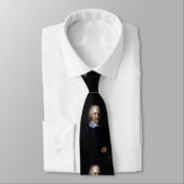 Cravate Thomas Hobbes par John Michael Wright (Attaché)