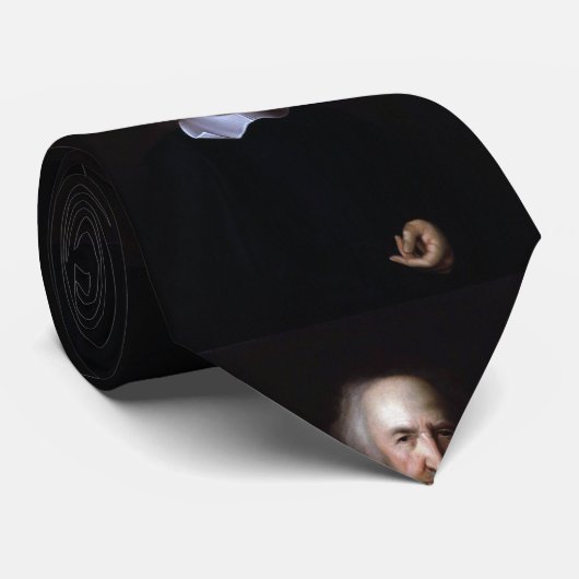 Cravate Thomas Hobbes par John Michael Wright (Roulé)