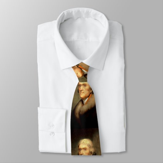 Cravate Thomas Jefferson par Rembrandt Peale - Vers 1805 (Attaché)