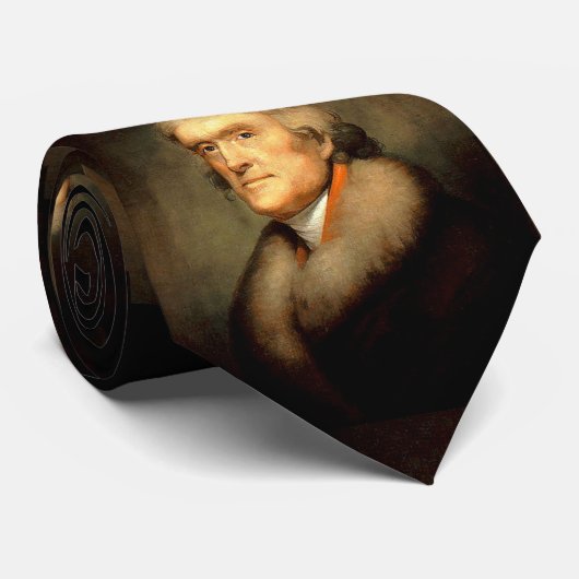 Cravate Thomas Jefferson par Rembrandt Peale - Vers 1805 (Roulé)