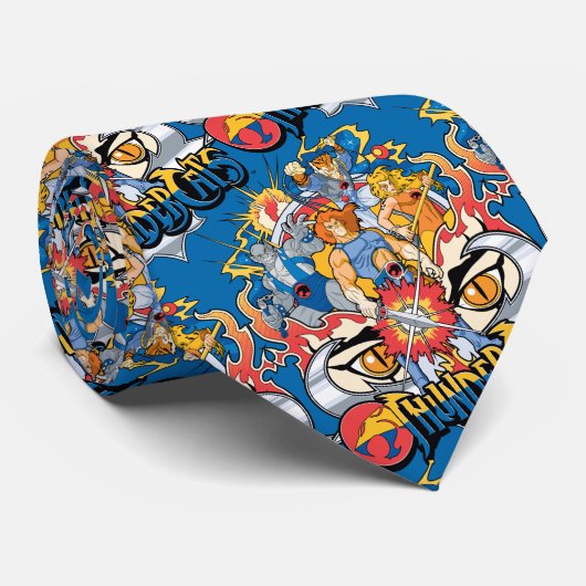 Cravate ThunderCats | Firey Group Graphic (Roulé)