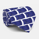 Cravate Tiareau drapeau de l'Alaska (Roulé)
