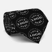 Cravate Tie à col avec logo de marque parfait pour le port (Roulé)