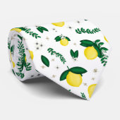 Cravate Tie à explosion de citron (Roulé)
