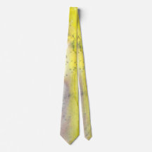 Tie à lavis de couleur pastel en citron et brume