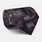 Cravate Tie Abstrait (Roulé)