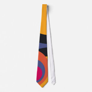 Cravate Tie Art Abstrait Rétro Cinquante 2
