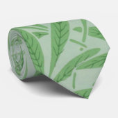 Cravate Tie avec dessin d'art de William Morris (Roulé)