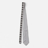 Cravate Tie Bellflower Black Horse (Dos)