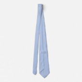 Cravate Tie bleu ciel doux (Dos)