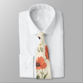 Cravate Tie botanique méditerranéen (Attaché)