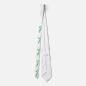 Cravate Tie - Canne à sucre verte (Dos)