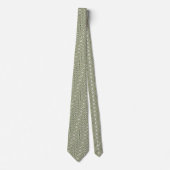 Cravate Tie Champignon Log - Lichen (Devant)