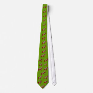 Cravate Tie Cheval Dala Rouge