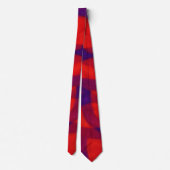 Cravate Tie Cool Rouge Violet et Bleu (Dos)