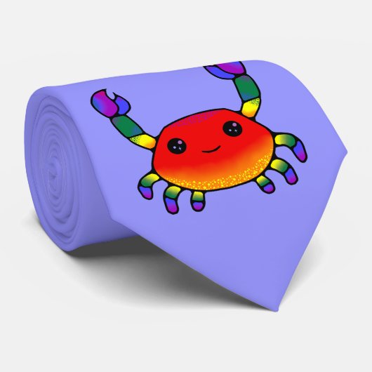 Cravate Tie Crabe Fierté LGBT+ (Roulé)