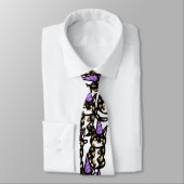 Cravate Tie de célébration de chat calico (Attaché)