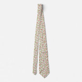 Cravate Tie de cou de fruits de fraises d'été (Dos)