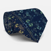 Cravate Tie de cou de guitare florale (Roulé)