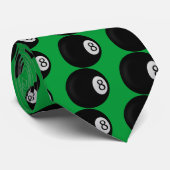 Cravate Tie de cou de sport Eight Ball (Roulé)