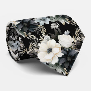 Cravate Tie de cou floral moderne Occasions spéciales fo
