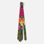 Cravate Tie de cou papillon Cosmos Boho Abstrait (Devant)