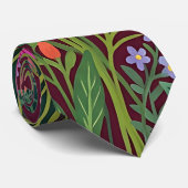 Cravate Tie de cou papillon Cosmos Boho Abstrait (Roulé)