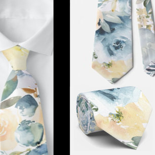 Cravate Tie de gentleman Nœud papillon floral pour maria