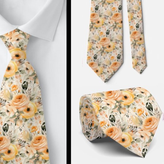 Cravate Tie de gentleman | Nœud papillon floral pour maria