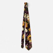 Cravate Tie de mariage noir Sun & Wine (Dos)