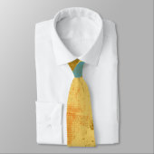 Cravate Tie de mode florale vintage (Attaché)