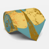 Cravate Tie de mode florale vintage (Roulé)