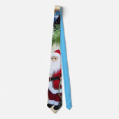 Cravate Tie de Noël, Père Noël (Devant)