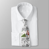 Cravate Tie de Noël, Vintage (Attaché)