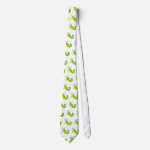 Cravate Tie de poisson-chat chanceux #1