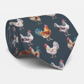 Cravate Tie de poule (Roulé)