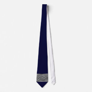 Cravate Tie de salut d'honneur militaire bleu marine