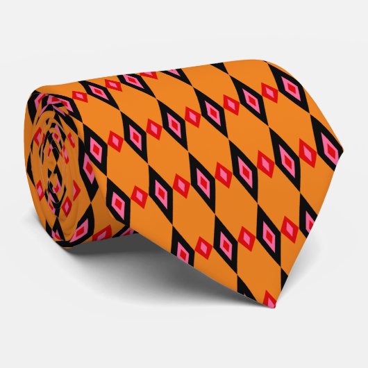 Cravate Tie Diamants Perlés (Roulé)