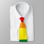 Cravate Tie - Drapeau de la fierté LGBTIQA (Attaché)