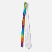 Cravate Tie-dye coloré  (Dos)