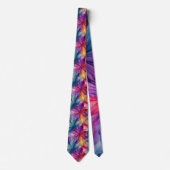 Cravate Tie Dye Hippie des années 60 (Devant)