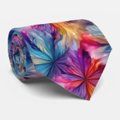Cravate Tie Dye Hippie des années 60 (Roulé)