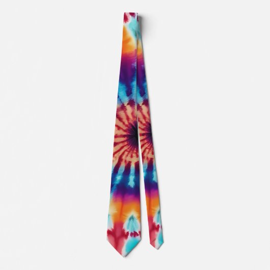 Cravate Tie Dye Motif (Devant)