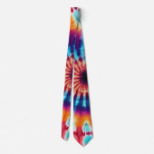 Cravate Tie Dye Motif (Dos)