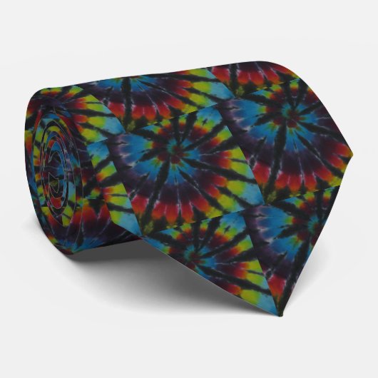 Cravate Tie Dye Necktie (Roulé)