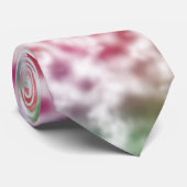 Cravate Tie Dye Vibrant Squiggle (Roulé)