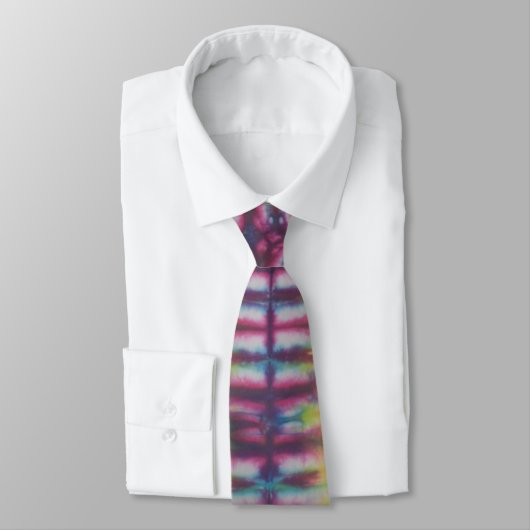 Cravate Tie Dye WowWowWow Necktie (Attaché)