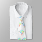 Cravate Tie Dyed Colors Tribal Stingray (Attaché)