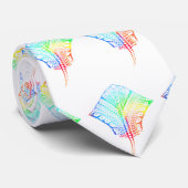Cravate Tie Dyed Colors Tribal Stingray (Roulé)