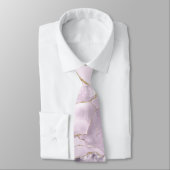 Cravate Tie en agate lilas (Attaché)